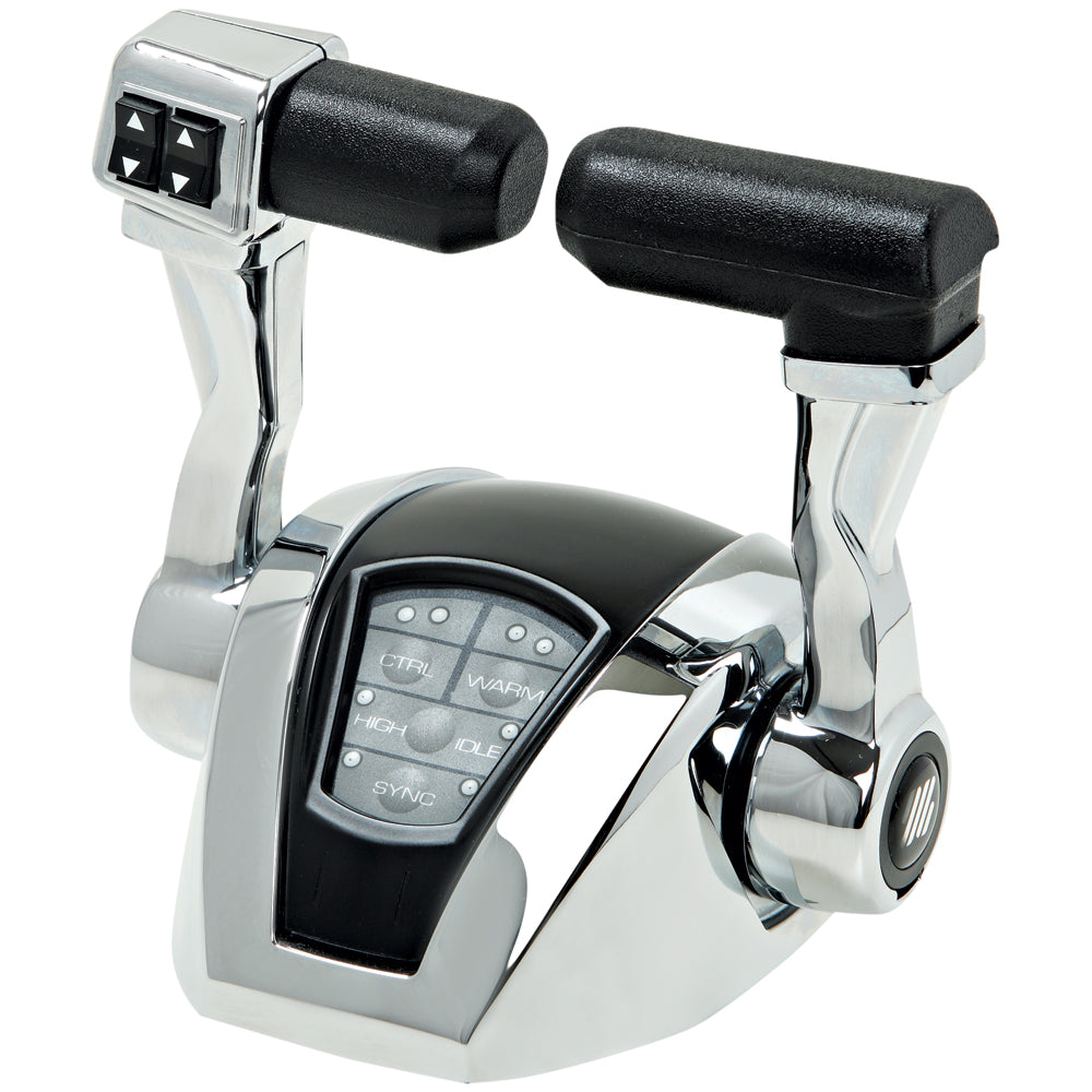 UFlex Power A Electronic Control Package  Dual EngineSingle Station  Mechanical ThrottleMechanical Shift wTrim MM21T Main image
