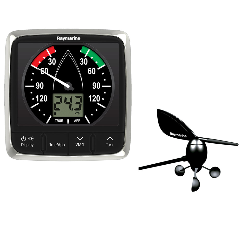 Raymarine i60 Wind Display System wMasthead Wind Vane Transducer E70150 Main image