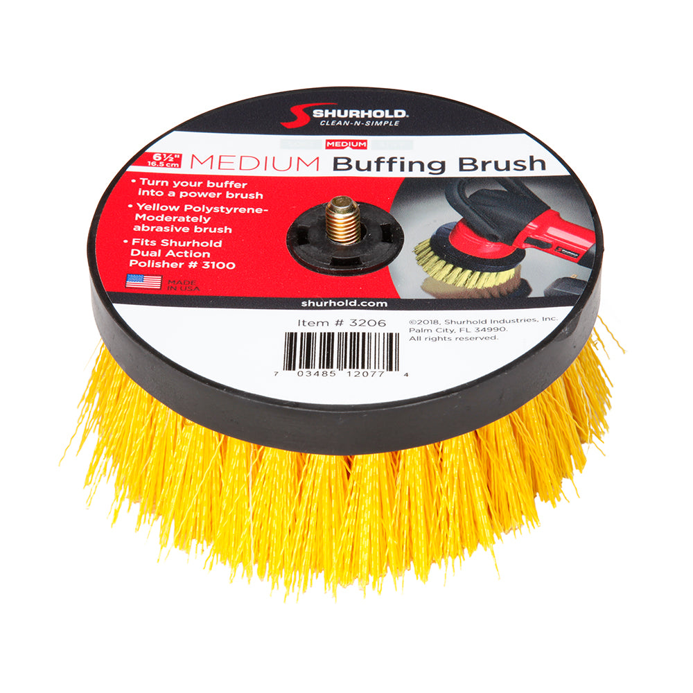 Shurhold 612 Medium Brush fDual Action Polisher 3206 Main image