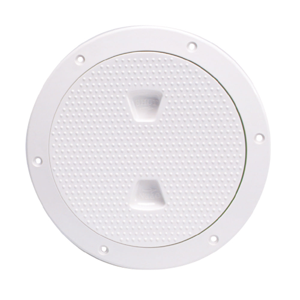 Beckson 6 NonSkid ScrewOut Deck Plate  White DP62W Main image