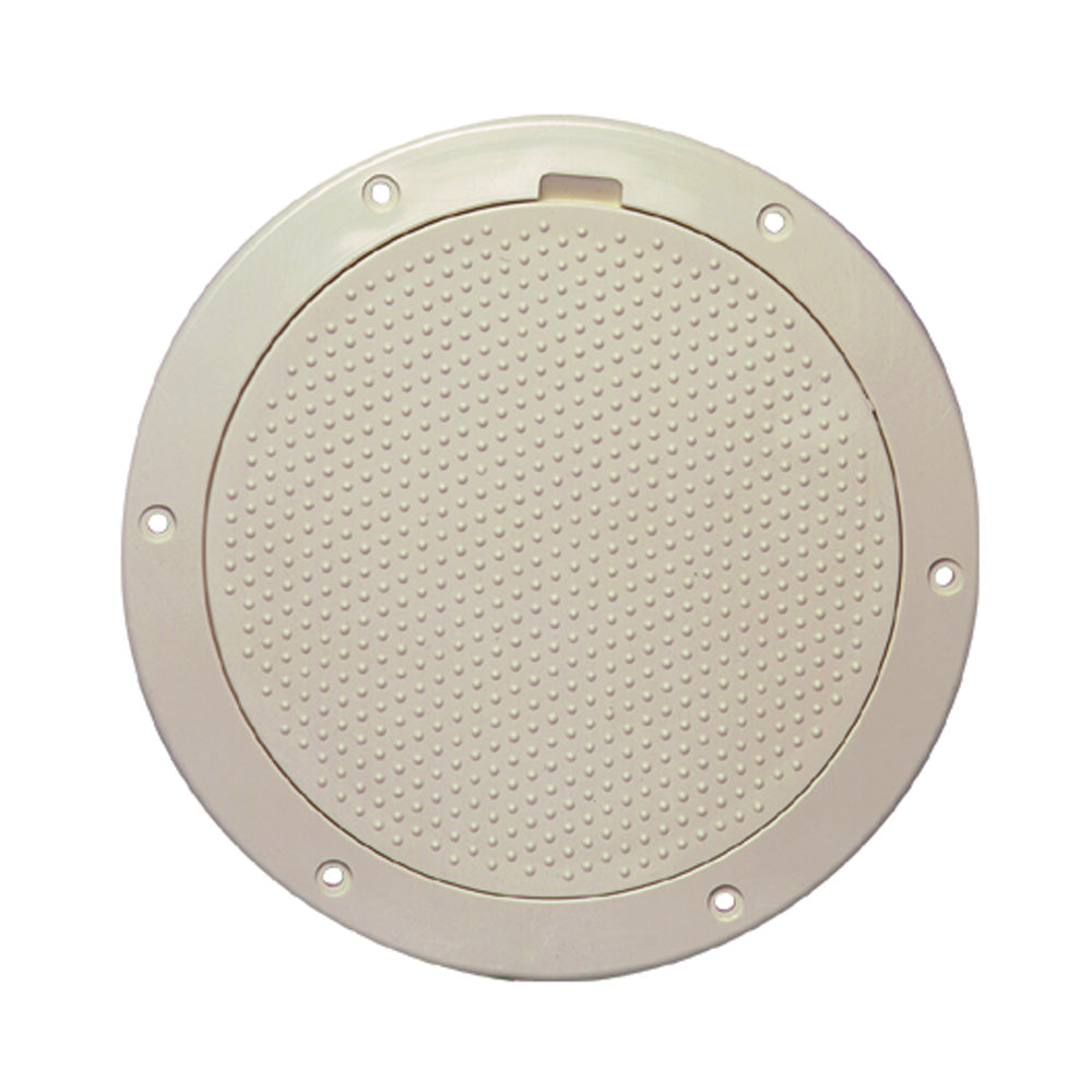 Beckson 6 NonSkid PryOut Deck Plate  Beige DP63N Main image