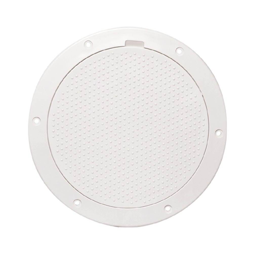 Beckson 6 NonSkid PryOut Deck Plate  White DP63W Main image