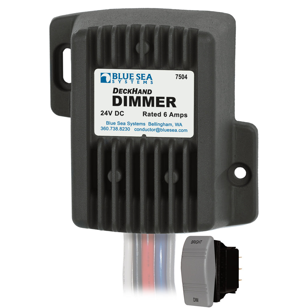 Blue Sea 7504 DeckHand Dimmer  6 Amp24V 7504 Main image