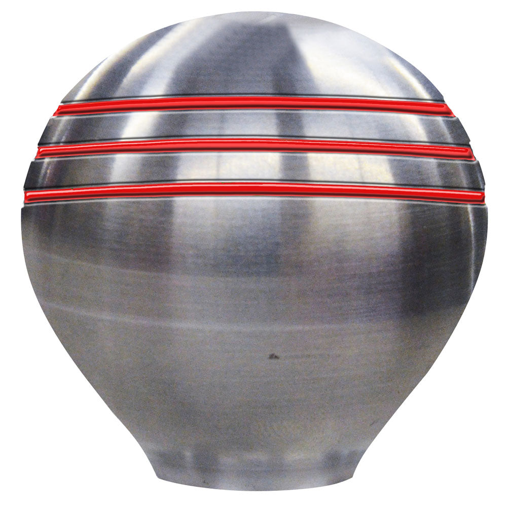 Schmitt Marine Throttle Knob  112  Red Grooves 50020 Main image