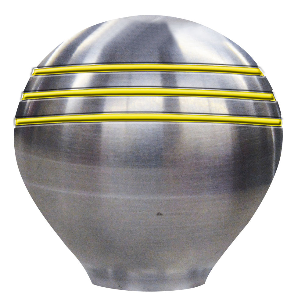 Schmitt Marine Throttle Knob  112  Gold Grooves 50025 Main image