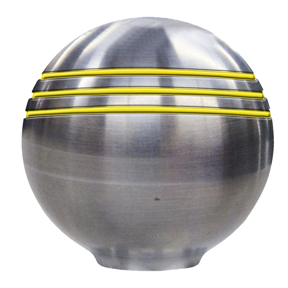 Schmitt Marine Throttle Knob  178  Gold Grooves 50048 Main image