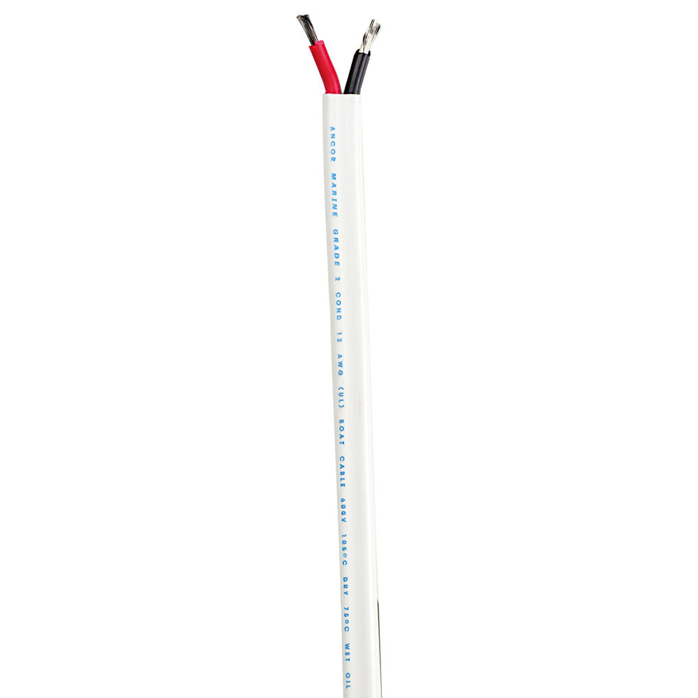 Ancor Standard Duplex Cable  Flat 102  2x5mm  RedBlack  Sold By The Foot 1211FT Main image
