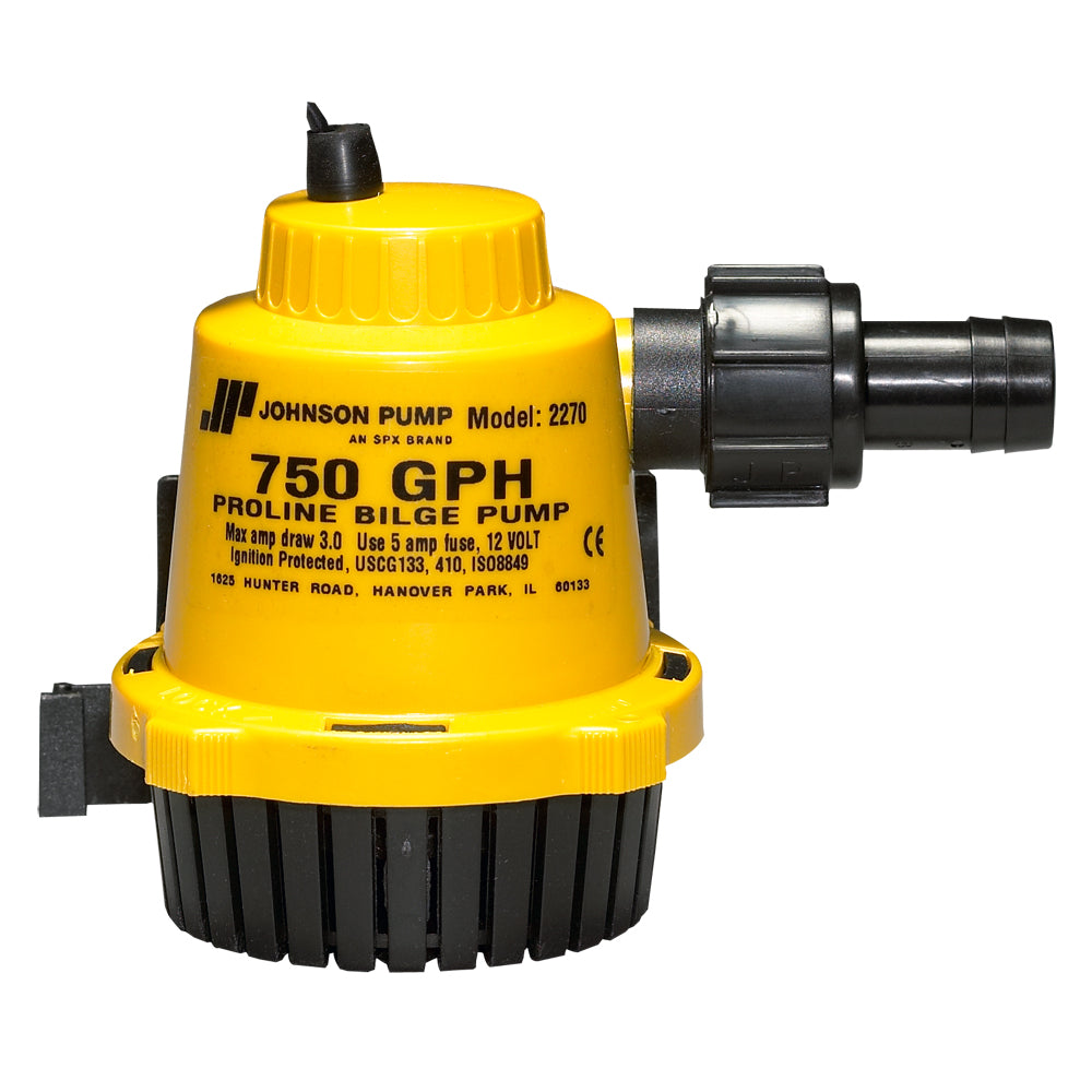 Johnson Pump Proline Bilge Pump  750 GPH 22702 Main image