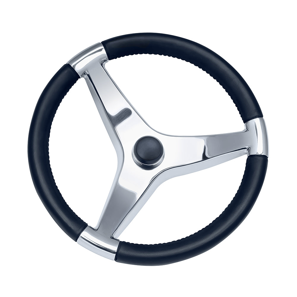 Schmitt Marine Evo Pro 316 Cast Stainless Steel Steering Wheel  135 Diameter 7241321FG Main image