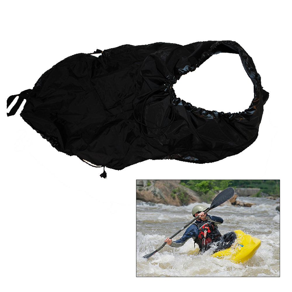 Attwood Universal Fit Kayak Spray Skirt  Black 117765 Main image