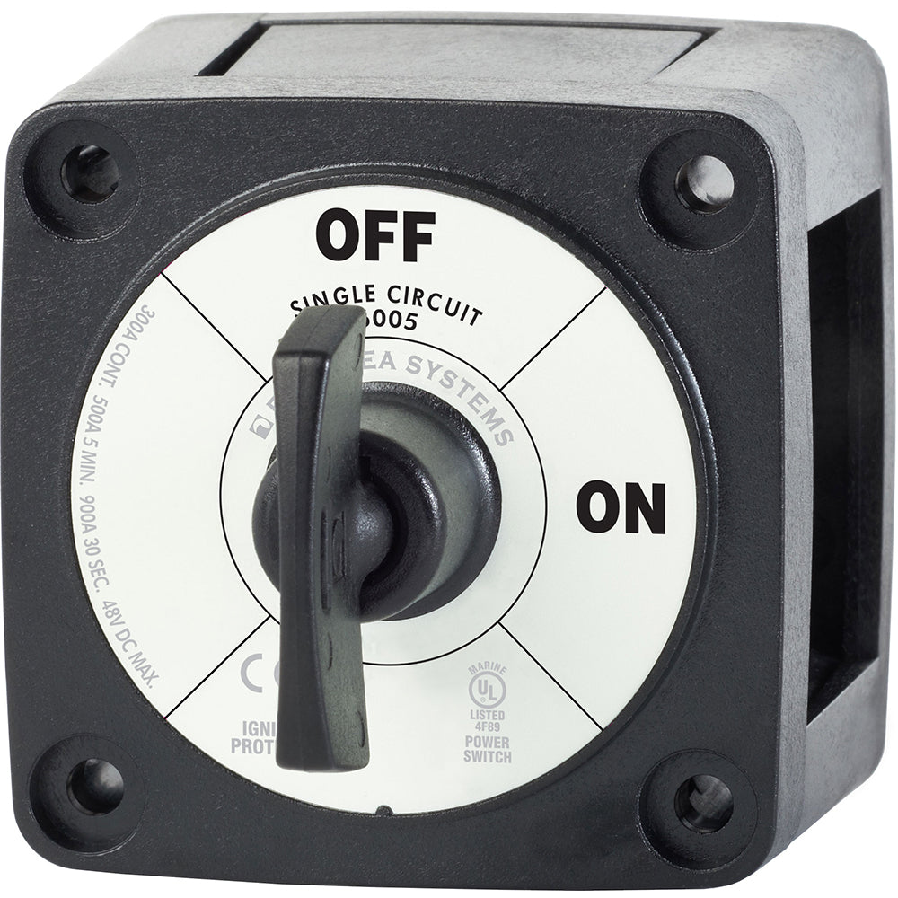 Blue Sea 6005200 Battery Switch Single Circuit ONOFF  Black 6005200 Main image