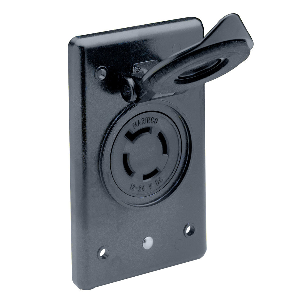 Marinco 2018BRMB 1224V Receptacle wFlip Lid 2018BRMB Main image