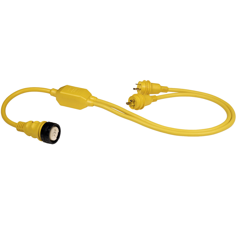 Marinco RY504230 50A Female to 230A Male Reverse Y Cable RY504230 Main image