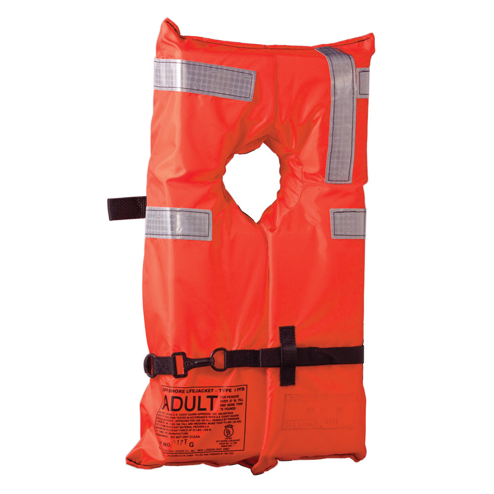 Kent Type I Collar Style Life Jacket  Adult Universal 10010020000412 Main image