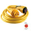 Marinco CS3050 EEL 30A 125V Shore Power Cordset  50  Yellow CS3050