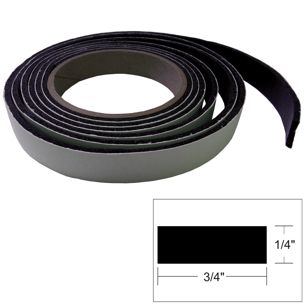 TACO Hatch Tape  8L x 14H x W  Black V300748B82 Main image