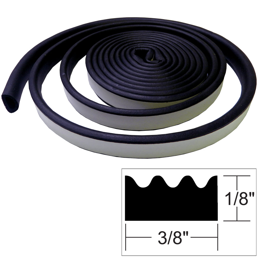 TACO Weather Seal  10L x H x 38W  Black V300113B101 Main image