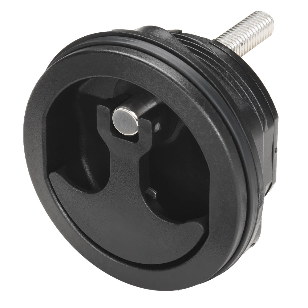Whitecap Compression Handle  Nylon BlackBlack  NonLocking 3730BC Main image