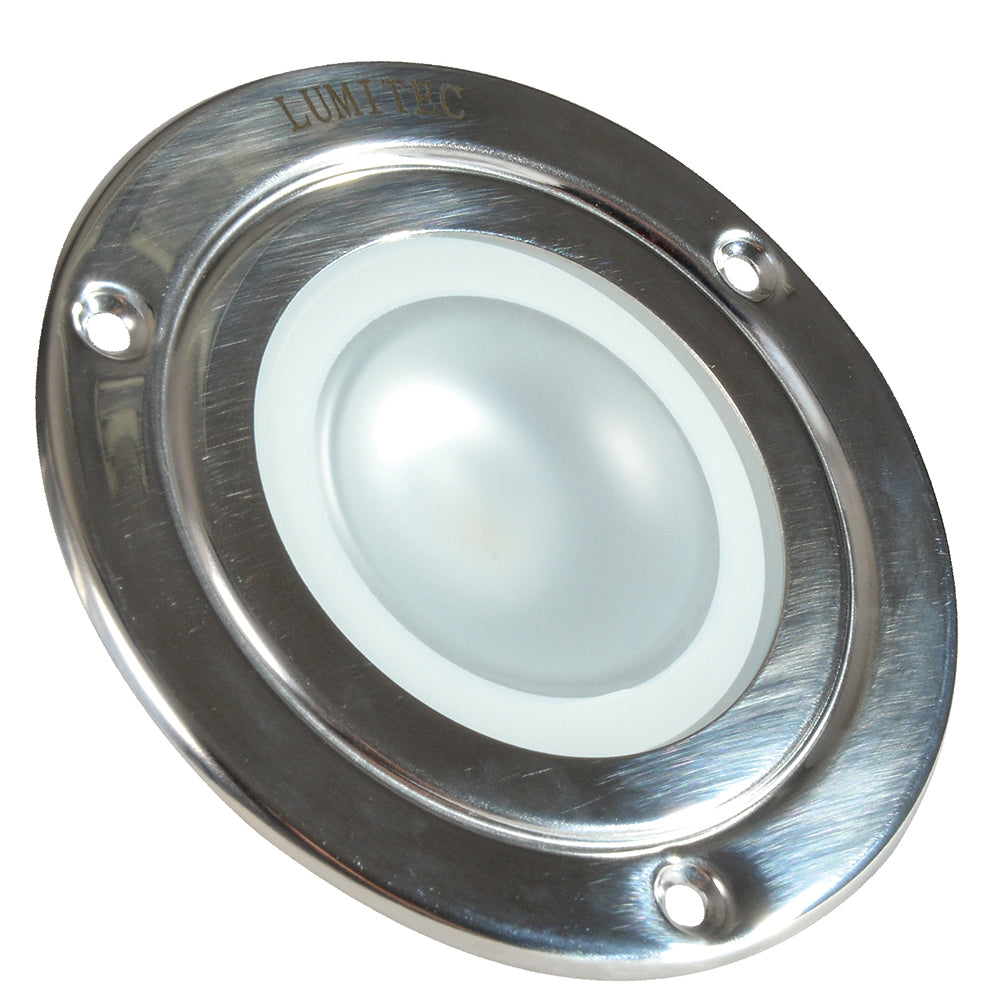 Lumitec Shadow - Flush Mount Down Light - Polished SS Finish - 3-Color Red/Blue Non Dimming w/White Dimming [114118] Secondary image