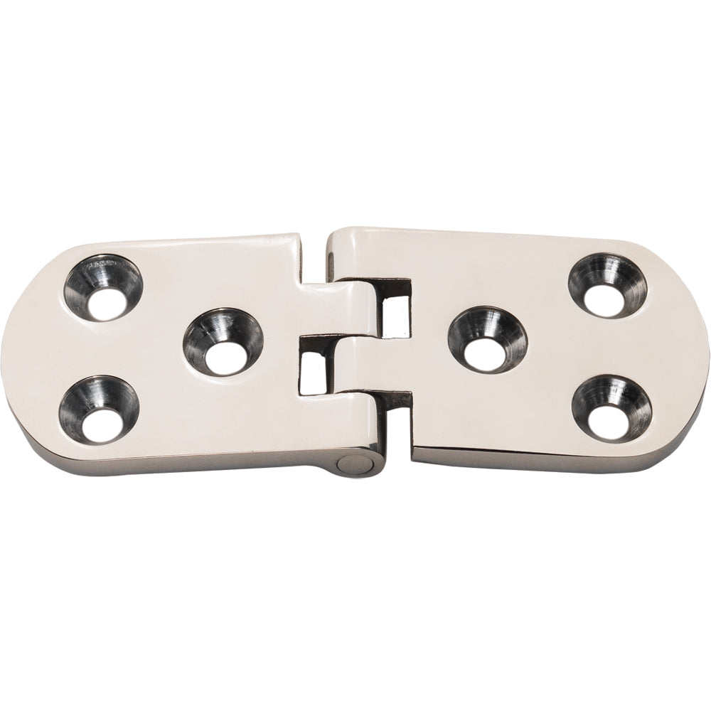Whitecap Flush Mount Hinge  316 Stainless Steel  4 x 112 6160 Main image