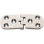 Whitecap Flush Mount Hinge  316 Stainless Steel  4 x 112 6160