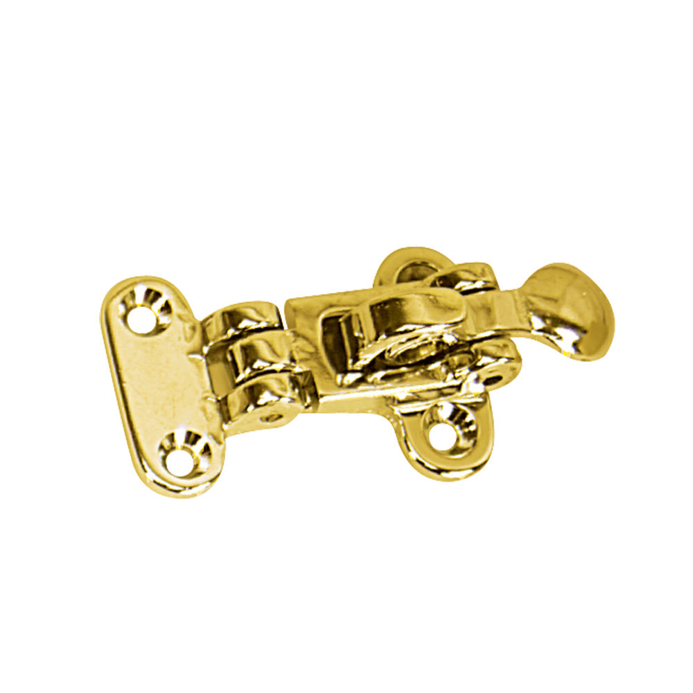 Whitecap AntiRattle Hold Down  Polished Brass S0054BC Main image