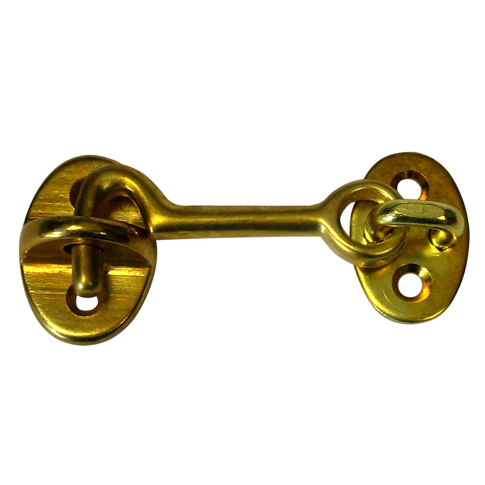 Whitecap Cabin Door Hook  Polished Brass  2 S1401BC Main image