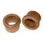 Whitecap Teak Finger Pull  1 Barrel Length  2 Pack 60146A