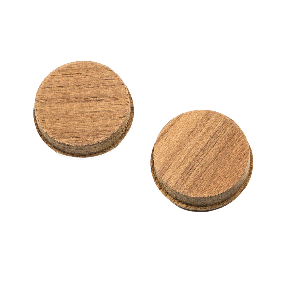 Whitecap Teak Round Drawer Pull - 1-3/8" Round - 2 Pack [60127-A] Secondary image