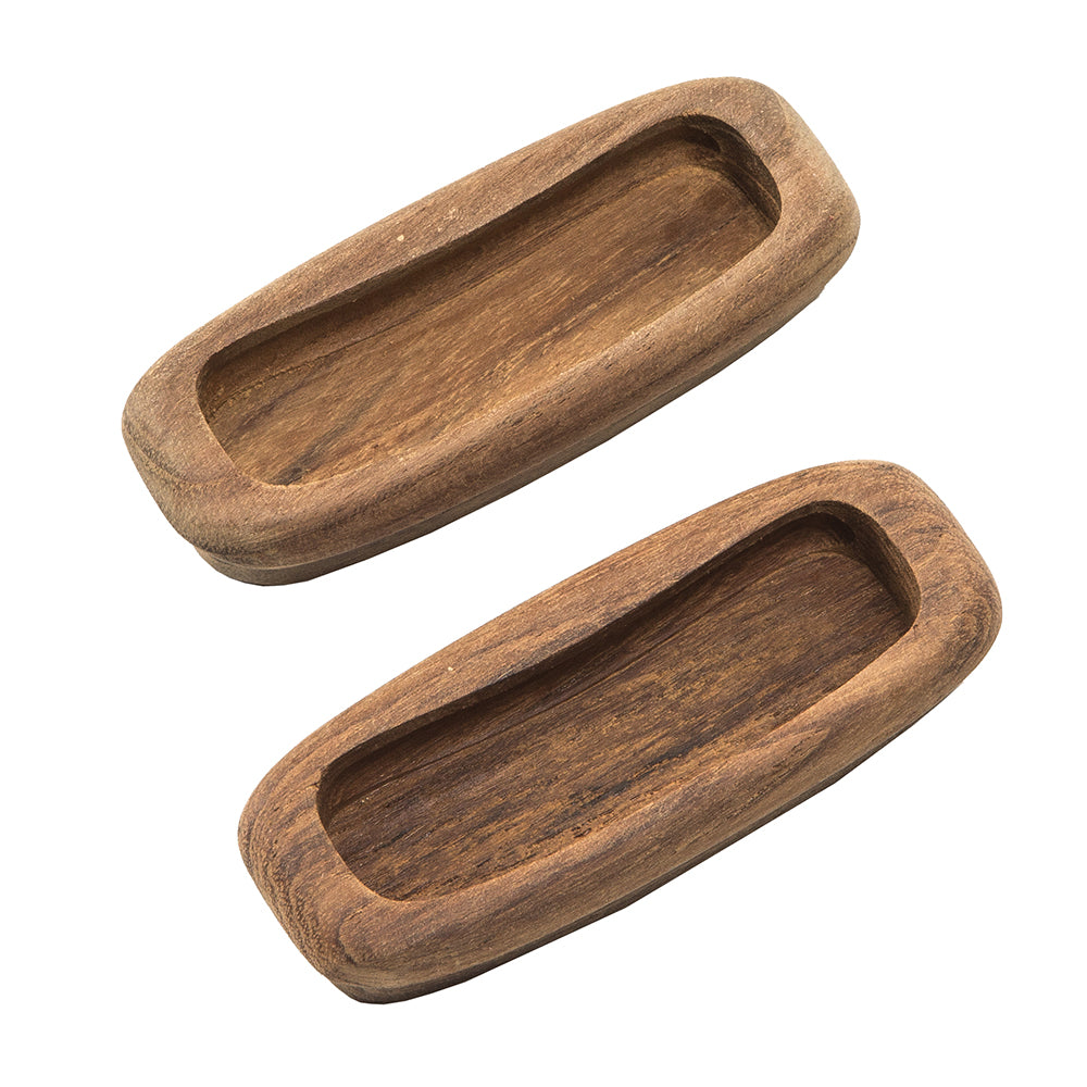 Whitecap Teak Rectangular Drawer Pull  314L  2 Pack 60135A Main image