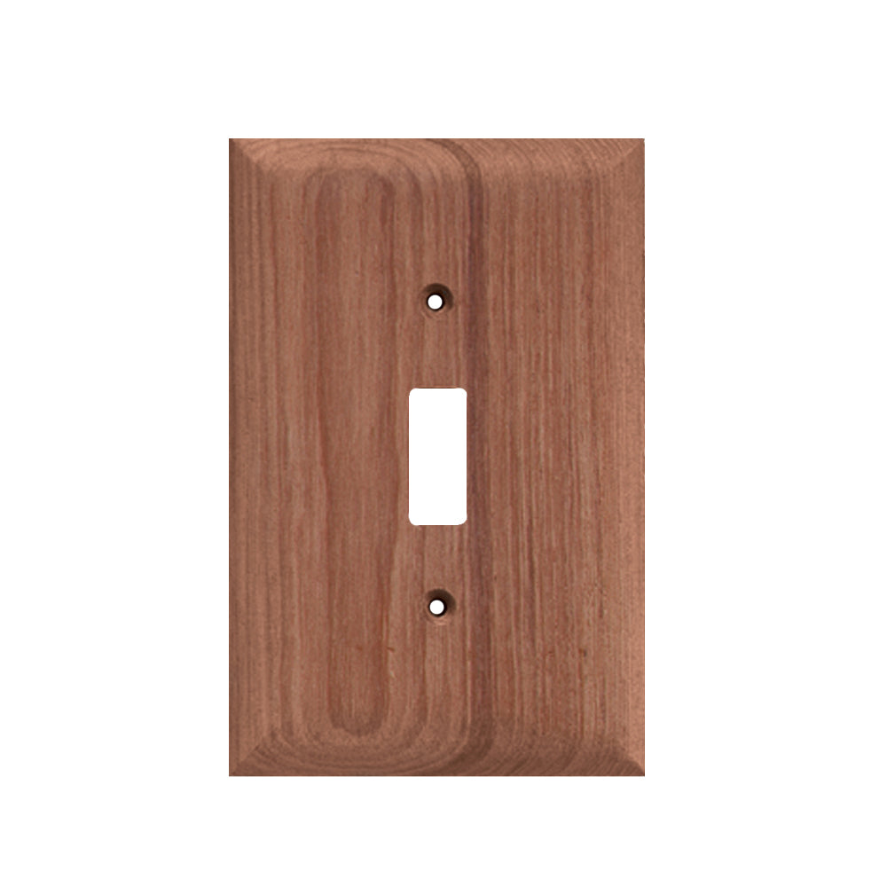 Whitecap Teak Switch CoverSwitch Plate 60172 Main image