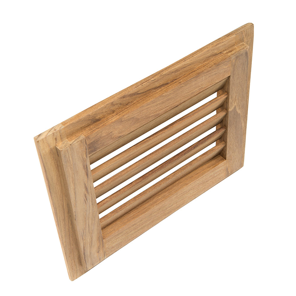 Whitecap Teak Louvered Insert - 7-1/2" x 9-1/8" x 3/4" [60712] Secondary image
