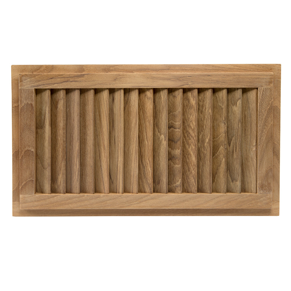 Whitecap Teak Louvered Insert - 16" x 9-1/8" x 3/4" [60710] Secondary image