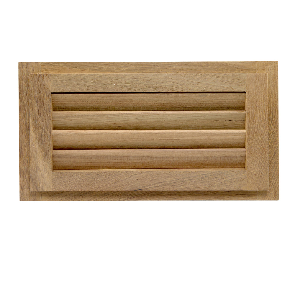 Whitecap Teak Louvered Insert - 6-3/8" x 11-3/16" x 3/4" [60714] Secondary image