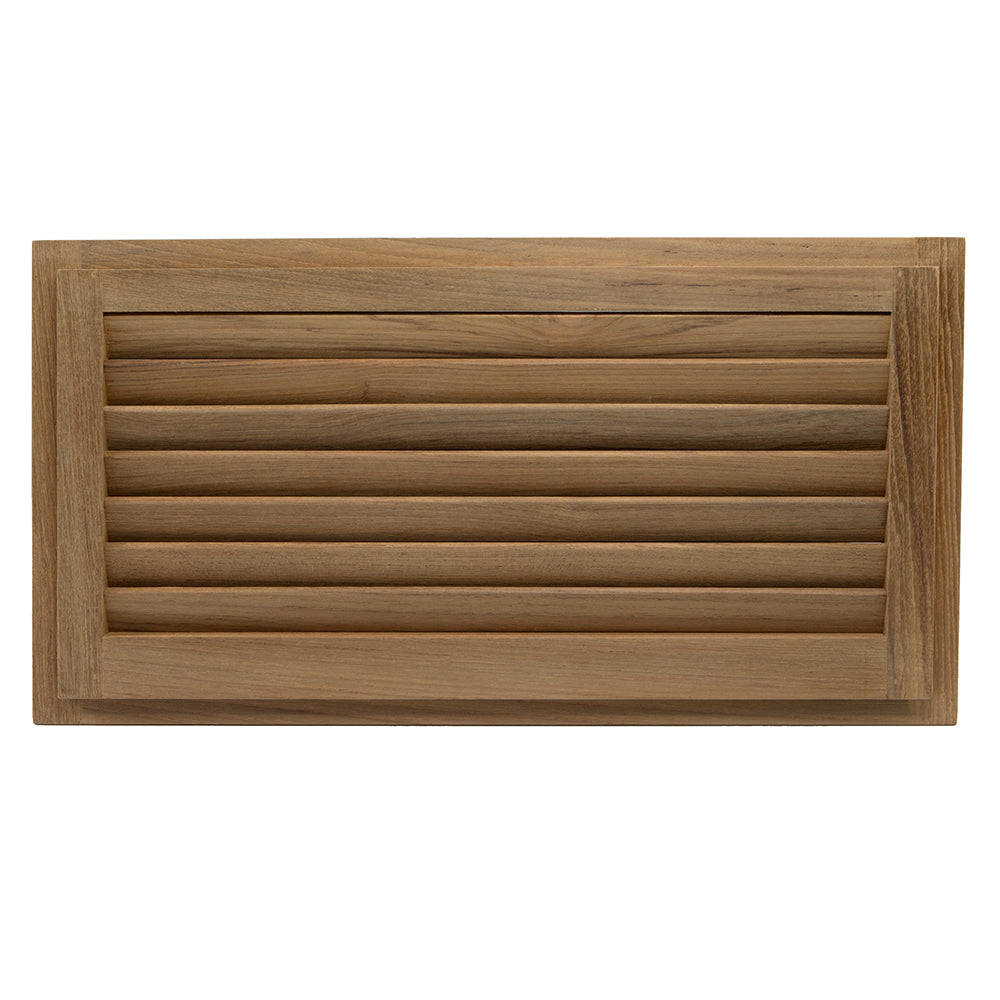 Whitecap Teak Louvered Insert - 9-3/8" x 18" x 3/4" [60716] Secondary image