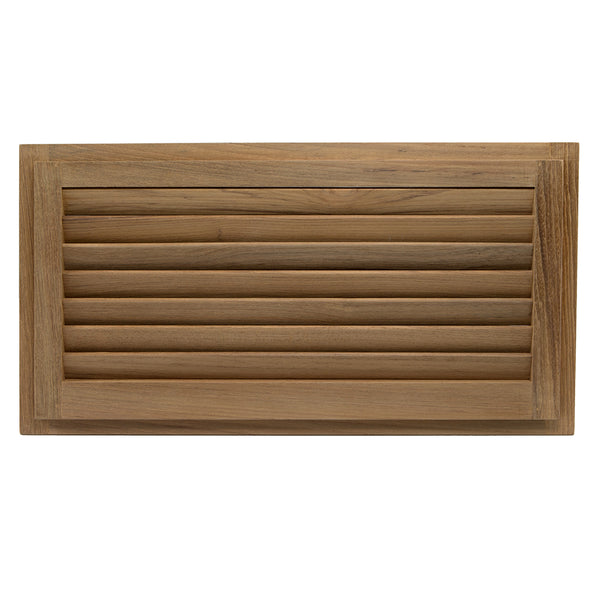 Whitecap Teak Louvered Insert  938 x 18 x 34 60716