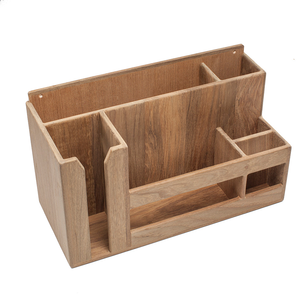 Whitecap Teak Dish/Cup/Utensil Holder [62404] Secondary image