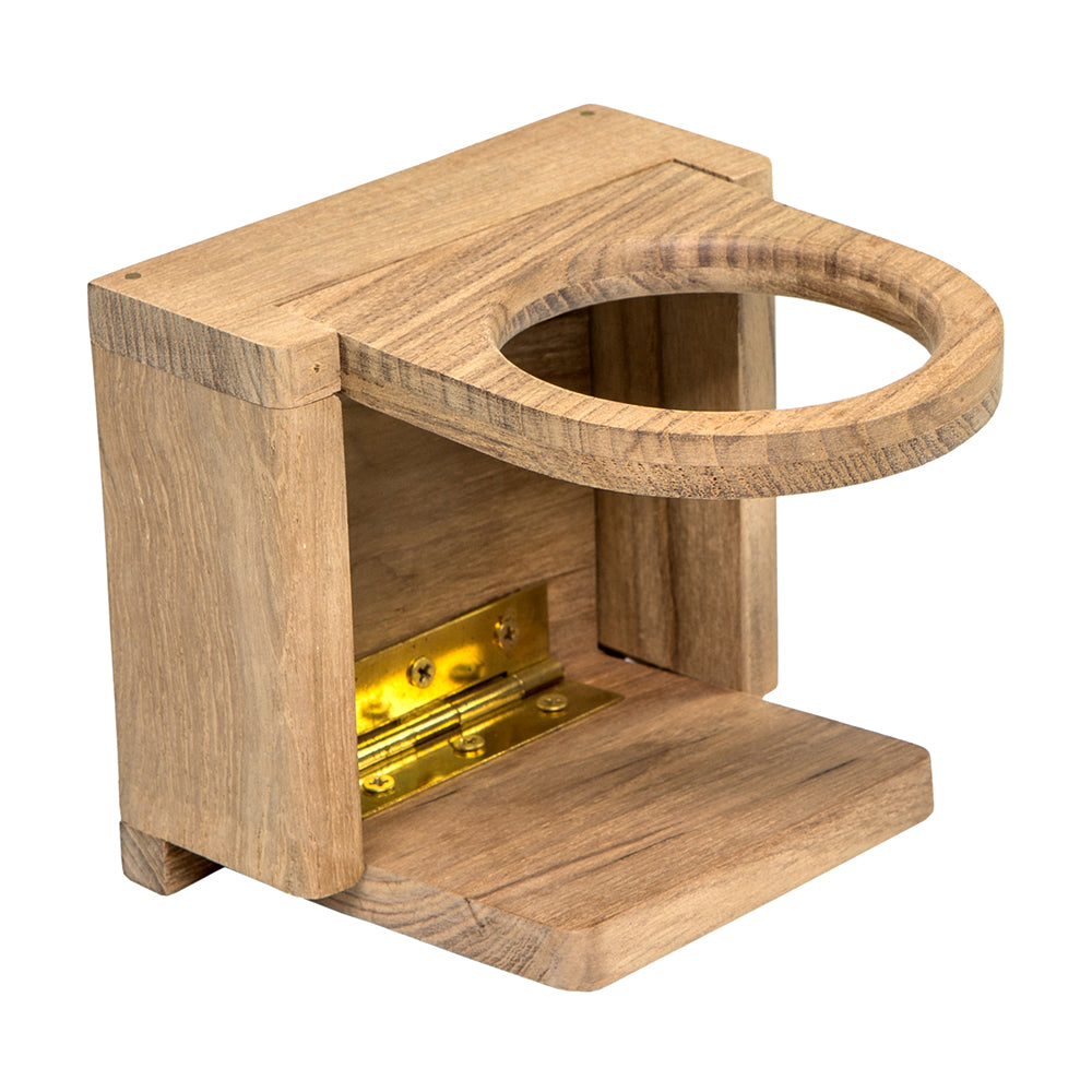 Whitecap Teak Folding Drink Holder 62601 Main image