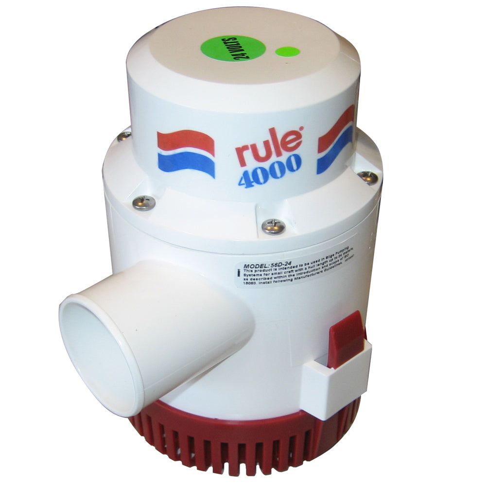 Rule 4000 NonAutomatic Bilge Pump  24V 56D24 Main image