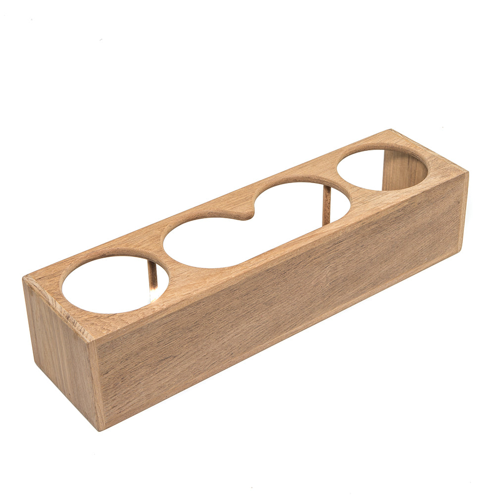 Whitecap Teak Four Insulated Drink/Binocular Rack [62634] Secondary image