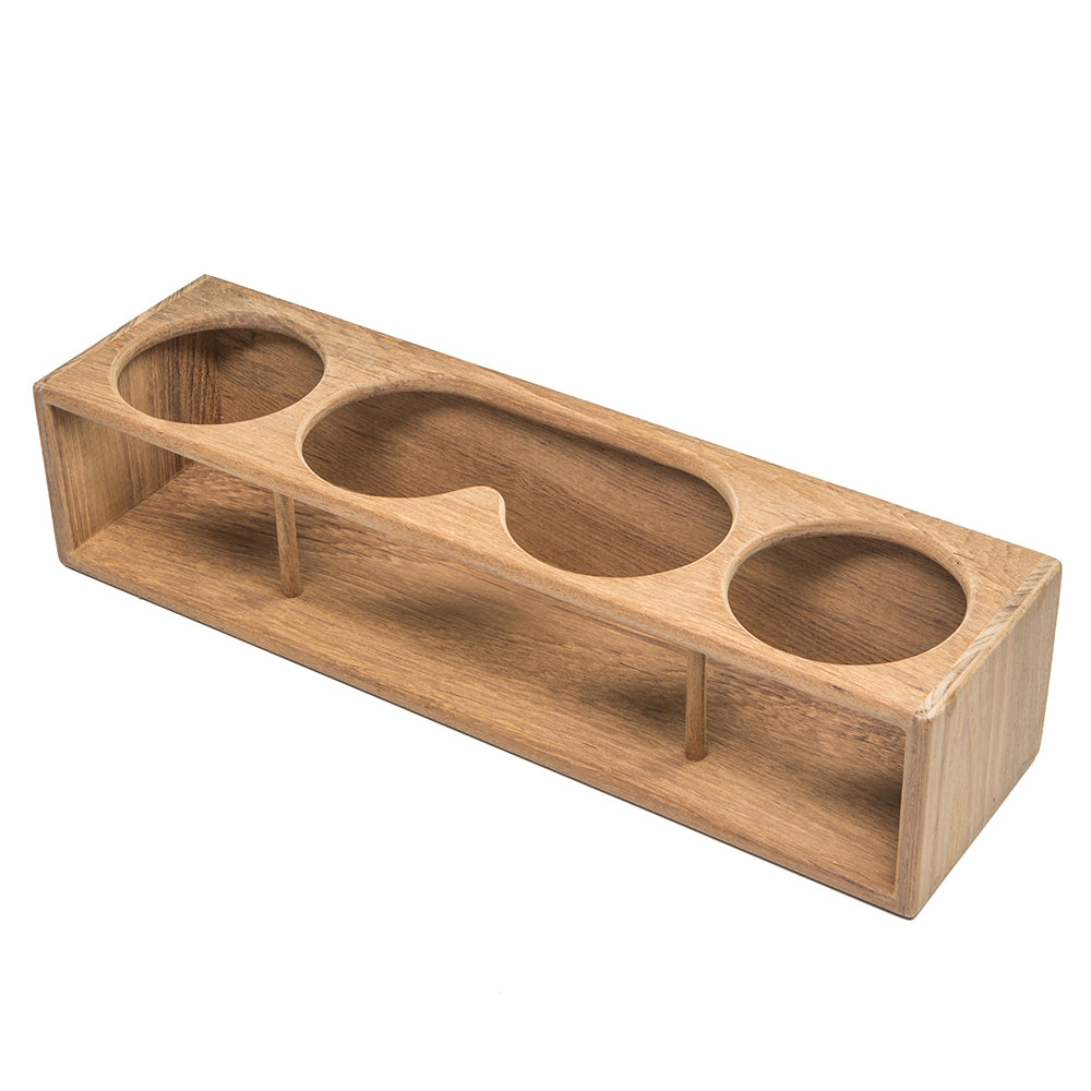 Whitecap Teak Four Insulated DrinkBinocular Rack 62634 Main image