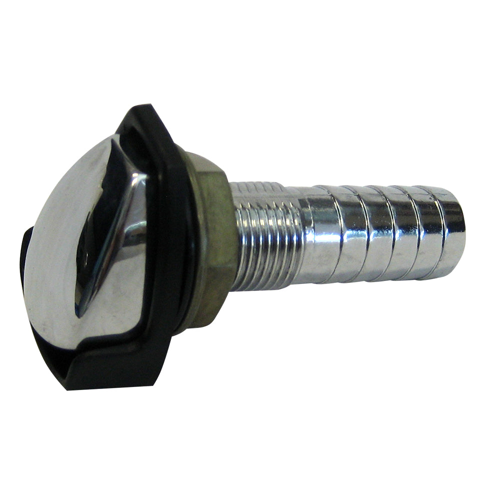 Perko Gas Tank Vent wSplash Guard  Chrome Plated Zinc   Hose 0506DP4CHR Main image
