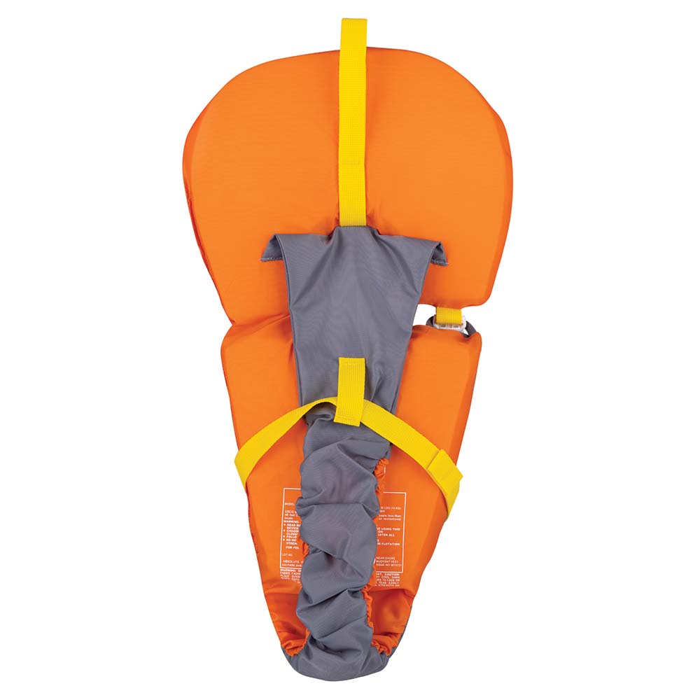 Full Throttle Baby-Safe Vest - Infant to 30lbs - Orange/Grey [104000-200-000-14] Secondary image