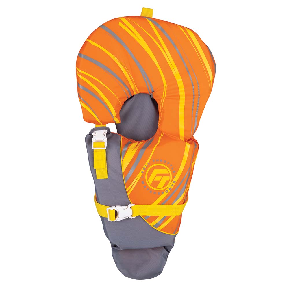 Full Throttle BabySafe Vest  Infant to 30lbs  OrangeGrey 10400020000014 Main image