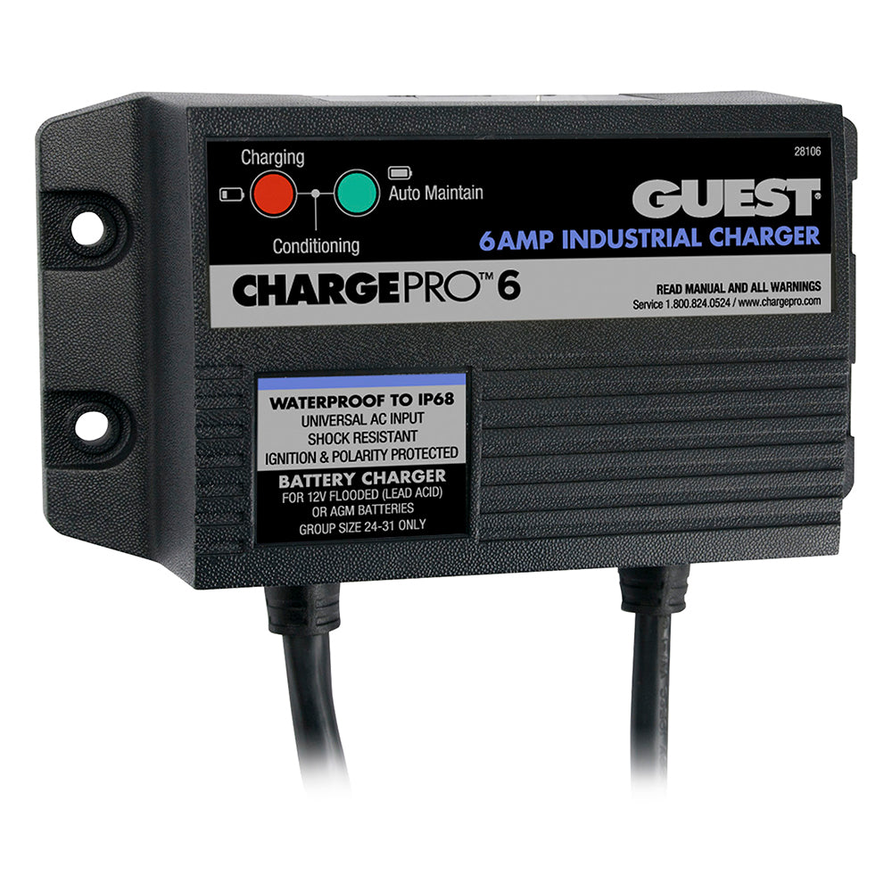 Guest 6A12V 1 Bank 120V Input OnBoard Battery Charger 28106 Main image