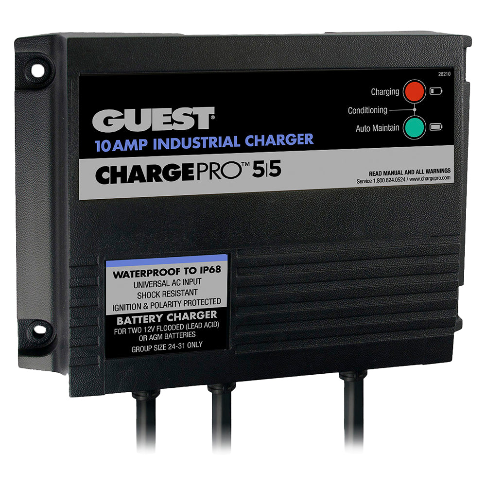 Guest 10AMP  1224V 2 Bank 120V Input OnBoard Battery Charger 28210 Main image
