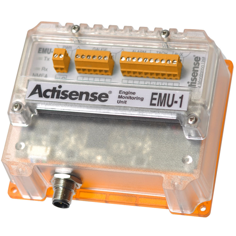 Actisense NMEA 2000 Engine Monitoring Unit  Analog to NMEA2000 Engine Gateway EMU1BAS Main image