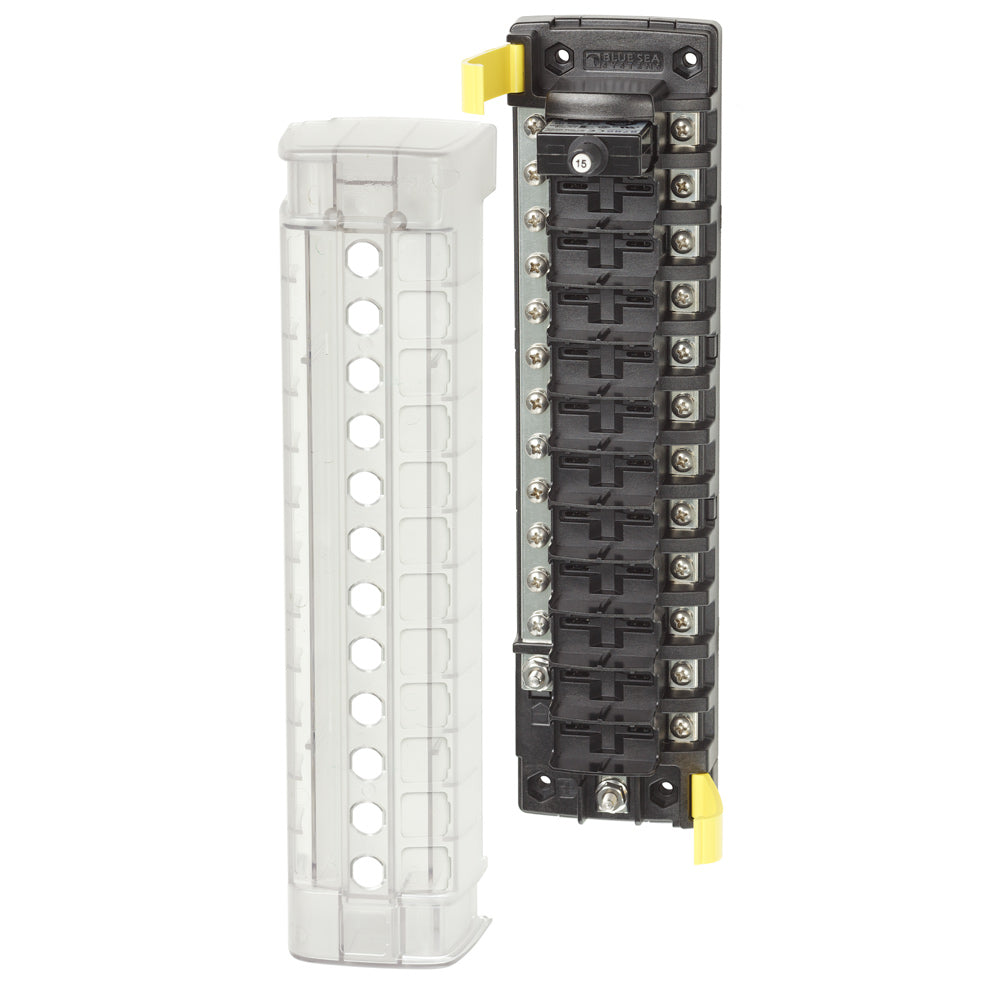 Blue Sea 5054 ST CLB Circuit Breaker Block  12 Position wNegative Bus 5054 Main image