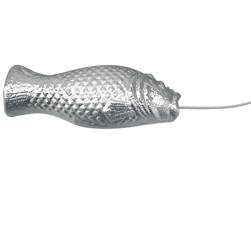 Tecnoseal Grouper Suspended Anode wCable  Clamp  Zinc 00630FISH Main image