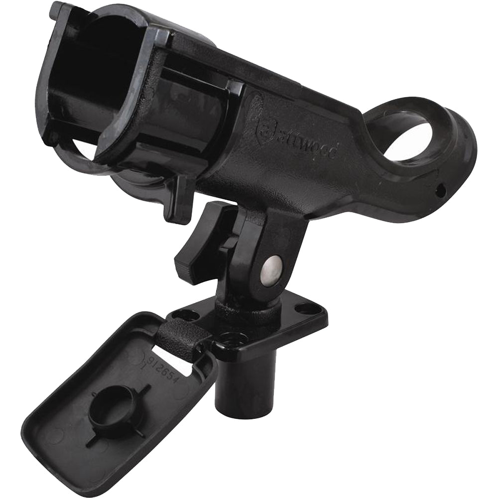 Attwood Heavy Duty Adjustable Rod Holder wFlush Mount 50144 Main image